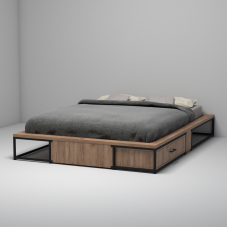 Кровать лофт Анкора 21 + 1 ящик