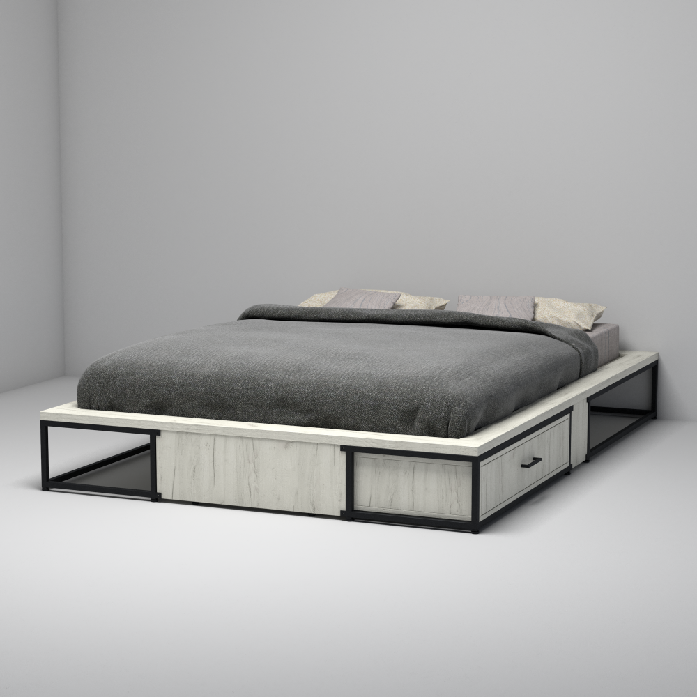 Кровать лофт Анкора 21 + 1 ящик