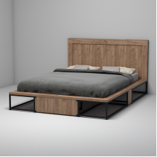 Кровать лофт Анкора 21 +изголовье